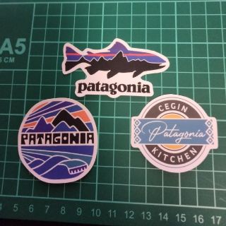 パタゴニア(patagonia)のパタゴニアステッカー３点(ステッカー)