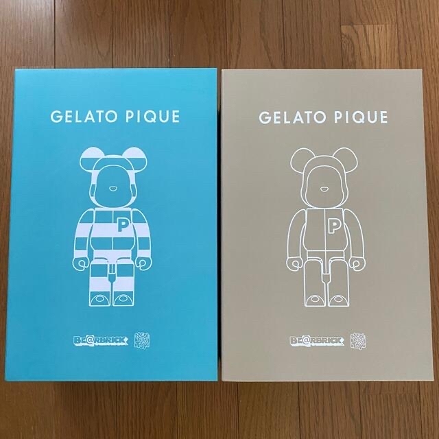 BE@RBRICK(ベアブリック)のGELATO PIQUE × BE@RBRICK 400% 2個セット エンタメ/ホビーのフィギュア(その他)の商品写真