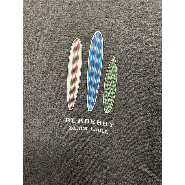 BURBERRY BLACK LABEL(バーバリーブラックレーベル)のBURBERRY BLACK LABEL    Tシャツ L size〈グレー〉 メンズのトップス(Tシャツ/カットソー(半袖/袖なし))の商品写真