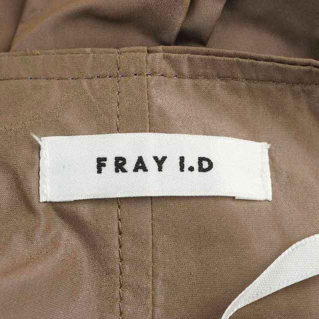 FRAY I.D(フレイアイディー)のフレイアイディー 19AW プリーツタックタフタスカート フレア 0 XS レディースのスカート(ロングスカート)の商品写真