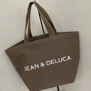 DEAN & DELUCA - ディーン&デルーカ 　トートバッグ 　ブラウン　シルバーラメ　ロゴ