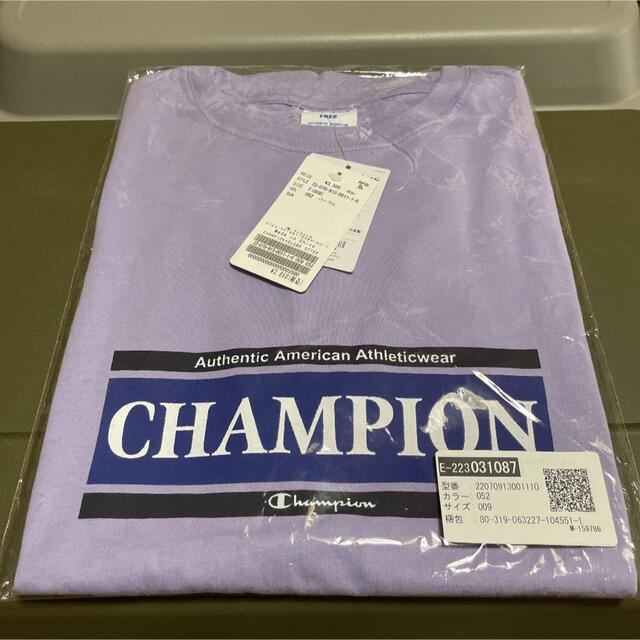 SLOBE IENA(スローブイエナ)のu-sa様専用【Champion/チャンピオン】SLOBE別注ロゴTシャツ レディースのトップス(Tシャツ(半袖/袖なし))の商品写真