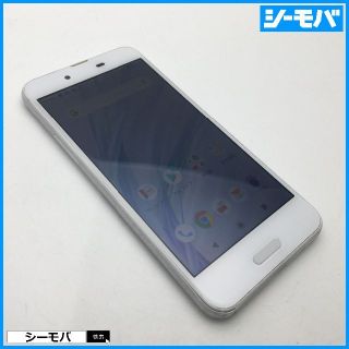 シャープ(SHARP)の773 SIMフリー au AQUOS sense SHV40 ホワイト(スマートフォン本体)