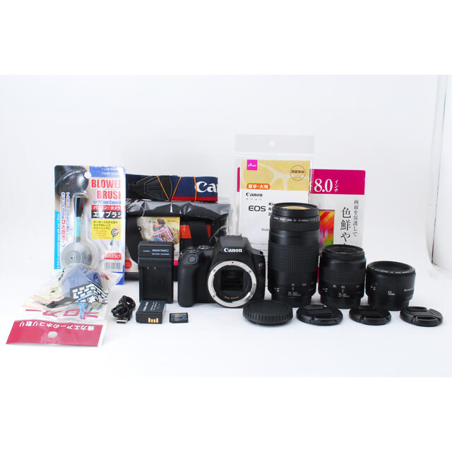 新品好評 Canon キヤノン Canon EOS 6D mark II標準望遠単焦点レンズセットの通販 by ネコ's  shop｜キヤノンならラクマ