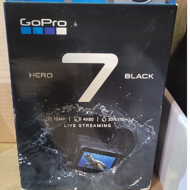 GoPro7 BLACK スマホ/家電/カメラのカメラ(ビデオカメラ)の商品写真