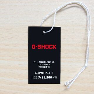 ジーショック(G-SHOCK)の【送料無料】タグ G-8900A-1JF カシオ G-SHOCK(腕時計(デジタル))