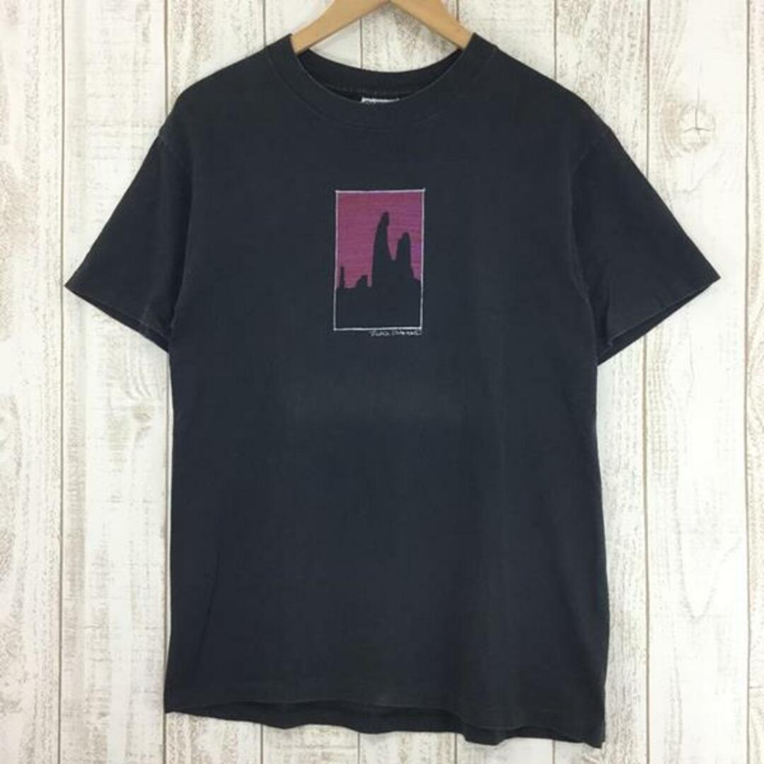 コットン100%…MENs M  ブラックダイヤモンド 90s ショートスリーブ グラフィック T