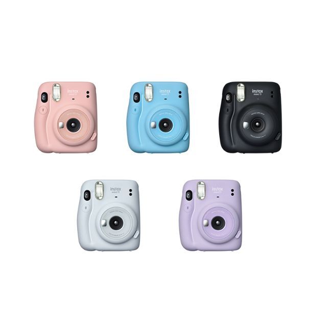 新品 チェキ mini11 SKY BLUEカメラケース付