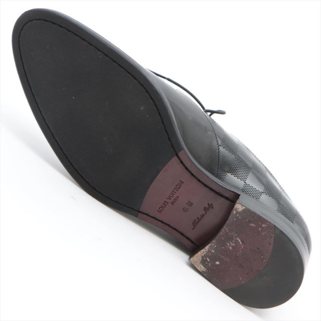 LOUIS VUITTON(ルイヴィトン)のヴィトン  レザー 6M ブラック メンズ ドレスシューズ レディースの靴/シューズ(その他)の商品写真