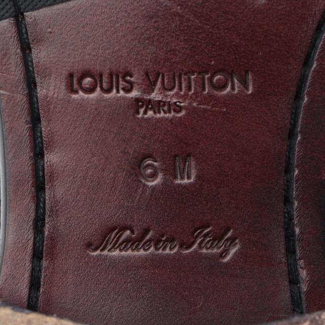 LOUIS VUITTON(ルイヴィトン)のヴィトン  レザー 6M ブラック メンズ ドレスシューズ レディースの靴/シューズ(その他)の商品写真