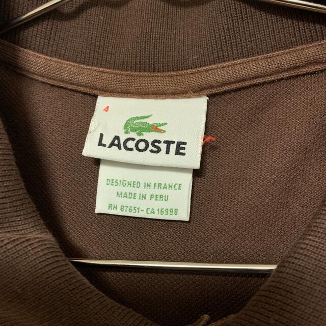 LACOSTE(ラコステ)のラコステ　ポロシャツ メンズのトップス(ポロシャツ)の商品写真