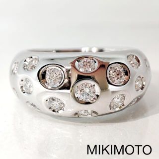 ミキモト(MIKIMOTO)のMIKIMOTO ミキモト ダイヤ リング ジュウル（神楽坂宝石）(リング(指輪))