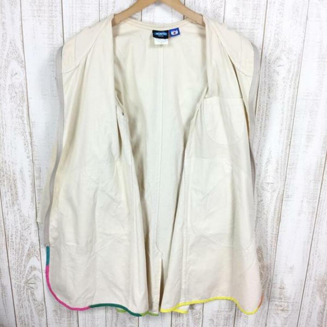 KAVU(カブー)のWOMENs M  カブー メロディー コート Melody COAT 麻 フー レディースのファッション小物(その他)の商品写真