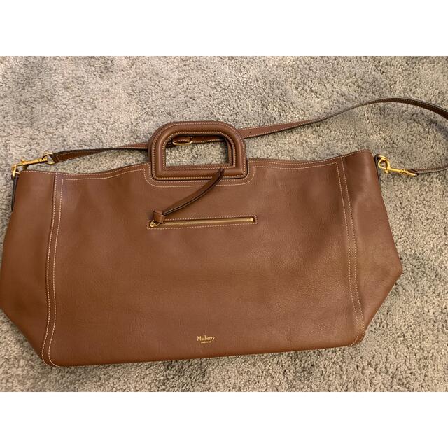 Mulberry x 2WAYショルダーバッグ ブラウン