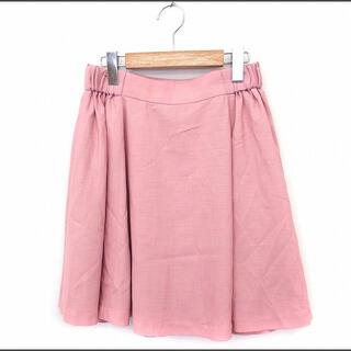 クチュールブローチ(Couture Brooch)のクチュールブローチ COUTURE BROOCH フレア スカート ミニ ピンク(ミニスカート)