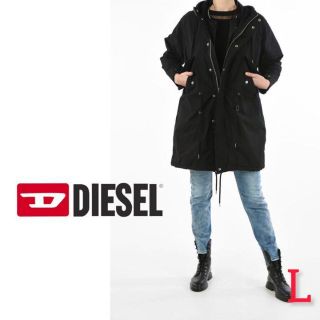 ディーゼル　ナイロン　モッズ　コート　ミリタリー　DIESEL