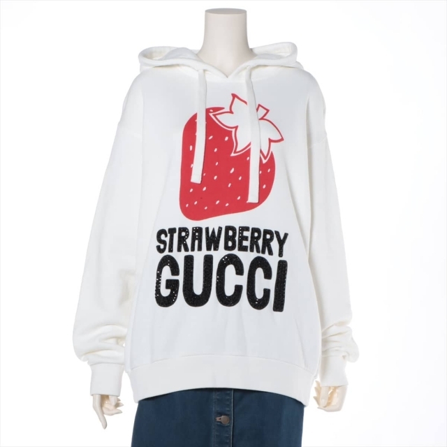 Gucci - グッチ  コットン XS ホワイト ユニセックス その他トップス