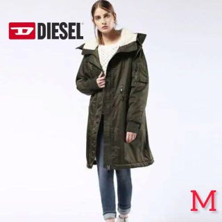 【美品】DIESEL　モッズコート　カーキ　グリーン