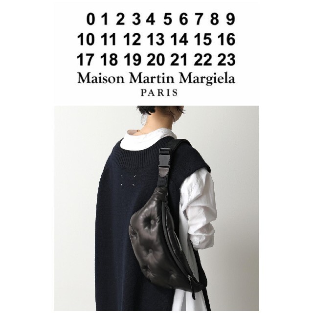 Maison Martin Margiela(マルタンマルジェラ)の【新品・本物保証】定価195,800 マルジェラ グラムスラム バムバッグ メンズのバッグ(ボディーバッグ)の商品写真