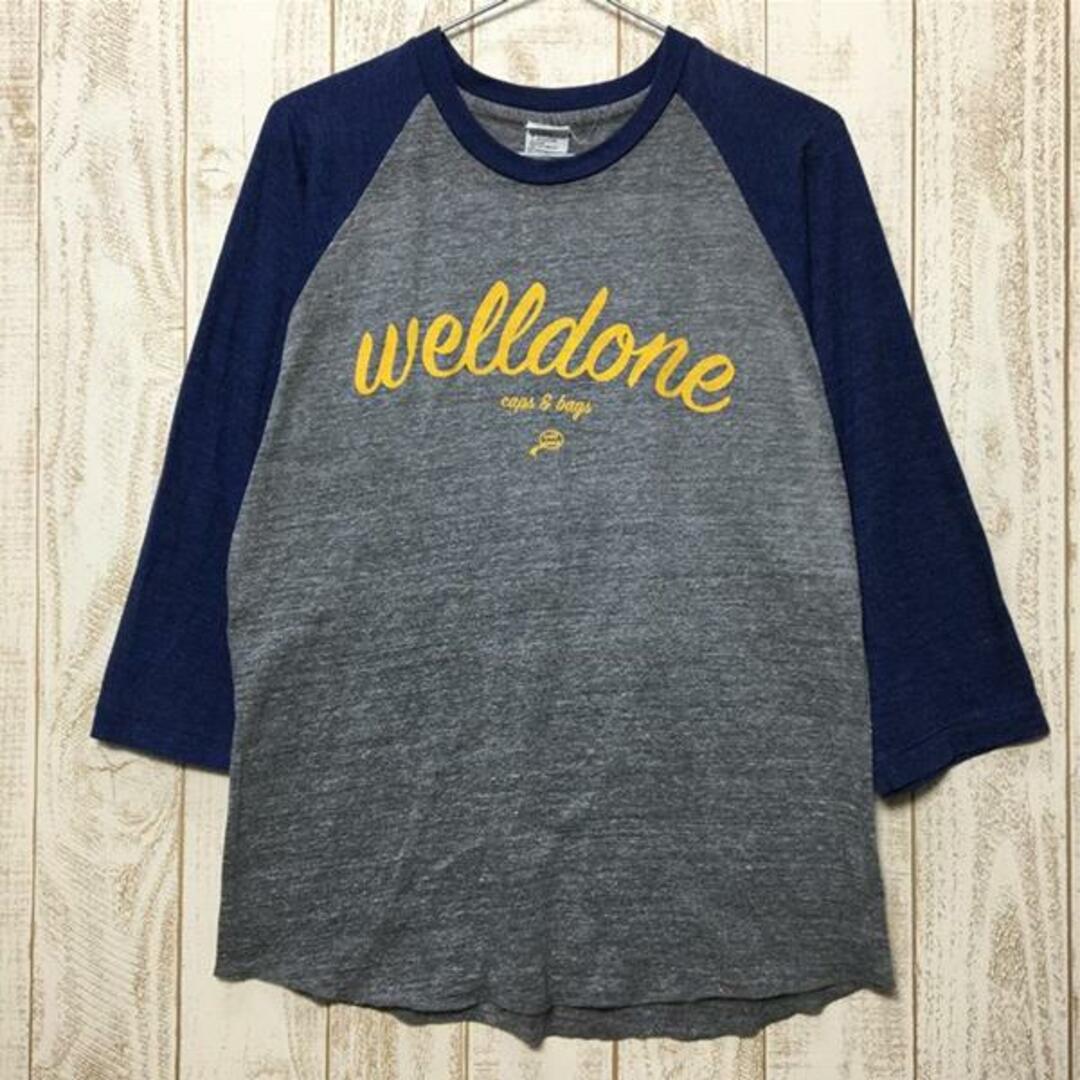 MENs L  ウェルダン welldone オリジナル ラグラン Tシャツ 入