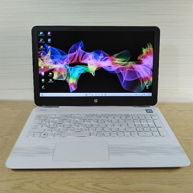 HP ノートパソコン フルHD 第7世代 i5 8GB SSD256GB DVD良好