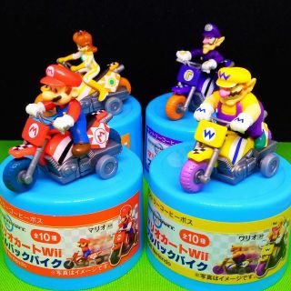 サントリー(サントリー)のサントリーコーヒー　ボス　マリオカートWii　プルバックバイク　４種類　(キャラクターグッズ)