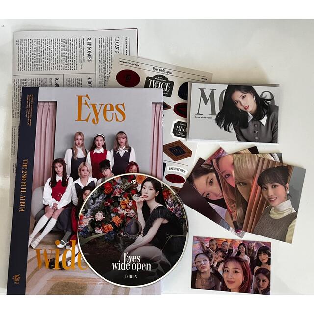 TWICE TWICE eyes wide open 【初回特典・封入トレカ付き】の通販 by nini【プロフ必読】|トゥワイスならラクマ TWICE MISAMO ハイタッチ トレカ トレカのみ ミナ 4 ③