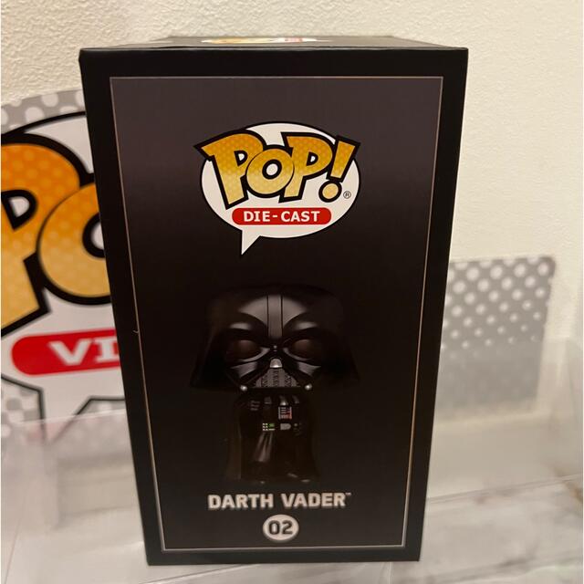 Disney(ディズニー)の激レア限定FUNKO POP! 　SW ダースベイダー　ダイキャスト限定版 エンタメ/ホビーのフィギュア(SF/ファンタジー/ホラー)の商品写真