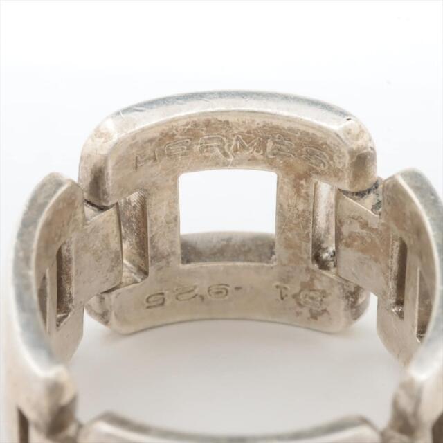 Hermes(エルメス)のエルメス Hリング 925  シルバー メンズ リング・指輪 メンズのアクセサリー(リング(指輪))の商品写真