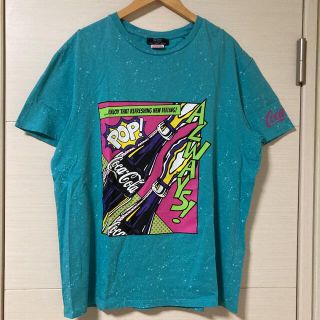 ベルシュカ(Bershka)のBershka コカ・コーラ コラボ tシャツ 赤くない ユニセックス(Tシャツ(半袖/袖なし))