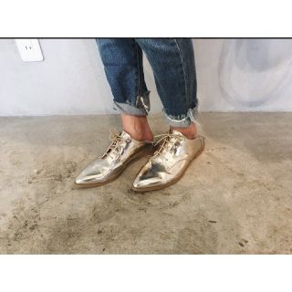 アメリヴィンテージ(Ameri VINTAGE)のまめちゃん7772様専用　ameri BABOOSH OXFORD SHOES(ローファー/革靴)