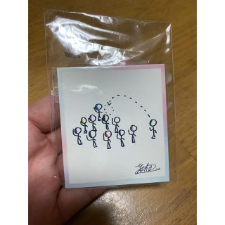 ジェイオーワン(JO1)の與那城奨 FC限定 手描きステッカー 非売品(アイドルグッズ)