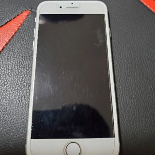 アイフォーン(iPhone)のiPhone8 silver SIMロックあり(スマートフォン本体)