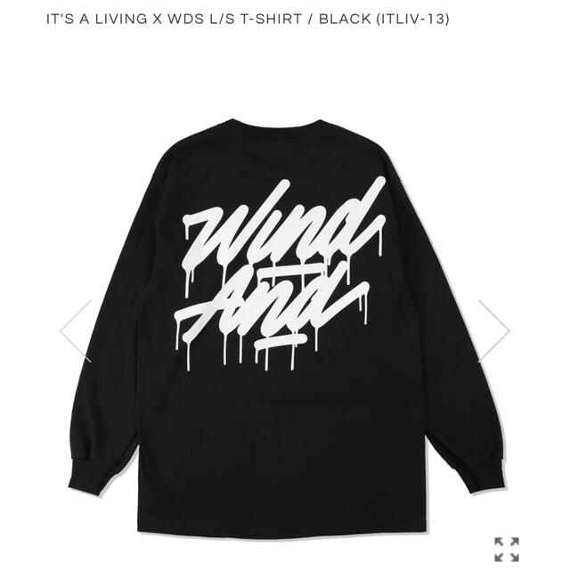 wind and sea × IT'S A LIVING L/S Tシャツ XLメンズ