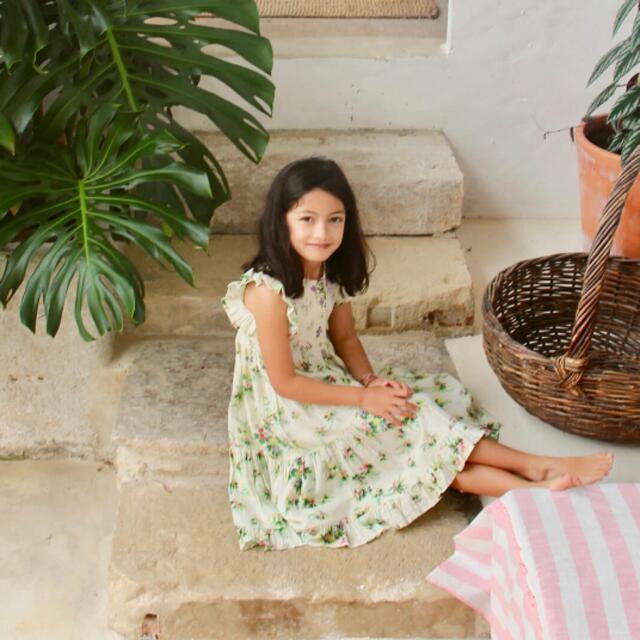 SOOR PLOOM(ソーアプルーム)のbonjour diary Ibiza Dress  6Y キッズ/ベビー/マタニティのキッズ服女の子用(90cm~)(ワンピース)の商品写真