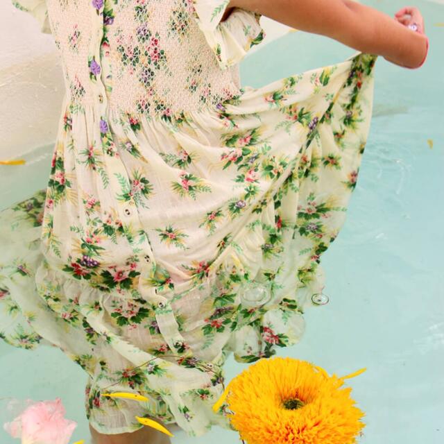 SOOR PLOOM(ソーアプルーム)のbonjour diary Ibiza Dress  6Y キッズ/ベビー/マタニティのキッズ服女の子用(90cm~)(ワンピース)の商品写真