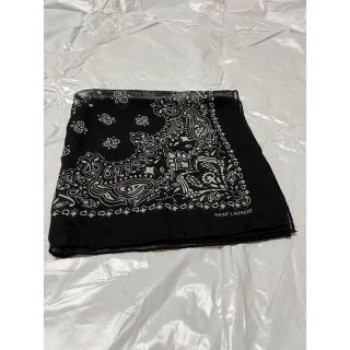 SAINT LAURENT ペイズリー バンダナ