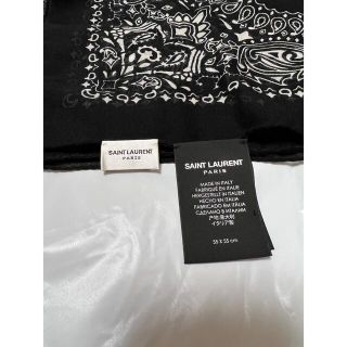 Saint Laurent - サンローラン ペイズリー柄バンダナの通販 by M'sshop