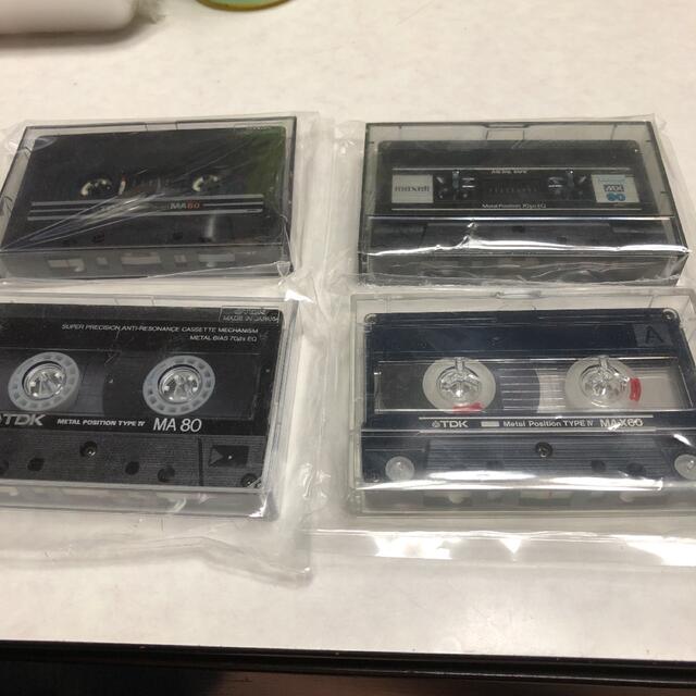カセットテープ　METAL POSITION  4本セット