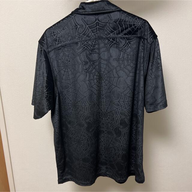 Supreme(シュプリーム)のSupreme Spider Web Velvet Shirt メンズのトップス(シャツ)の商品写真