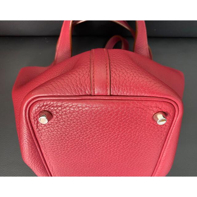 HERMES エルメス ピコタンロックPM トリヨンクレマンス ルージュ ...