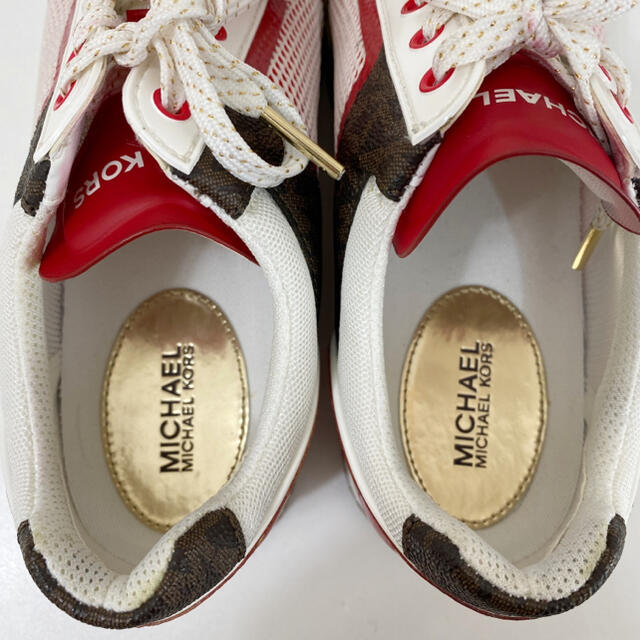 Michael Kors(マイケルコース)の未使用 展示品 Michael kors マイケルコース スニーカー シューズ レディースの靴/シューズ(スニーカー)の商品写真