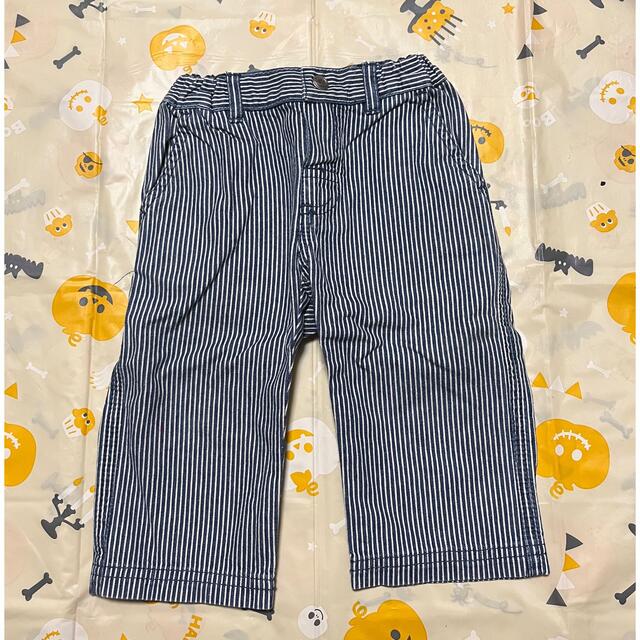 PETIT BATEAU(プチバトー)の男の子　ストライプパンツ キッズ/ベビー/マタニティのベビー服(~85cm)(パンツ)の商品写真