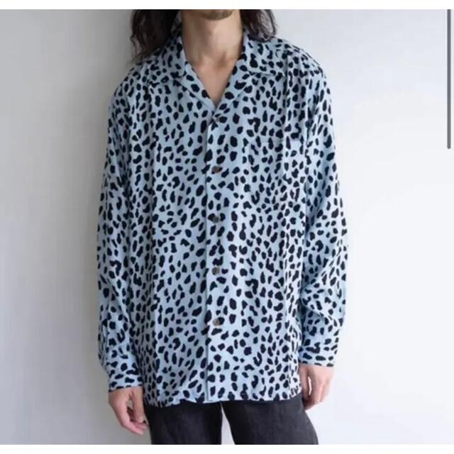 WACKO MARIA(ワコマリア)のWACKO MARIA HAWAIAN SHIRT  L-BLUE 21FW メンズのトップス(シャツ)の商品写真