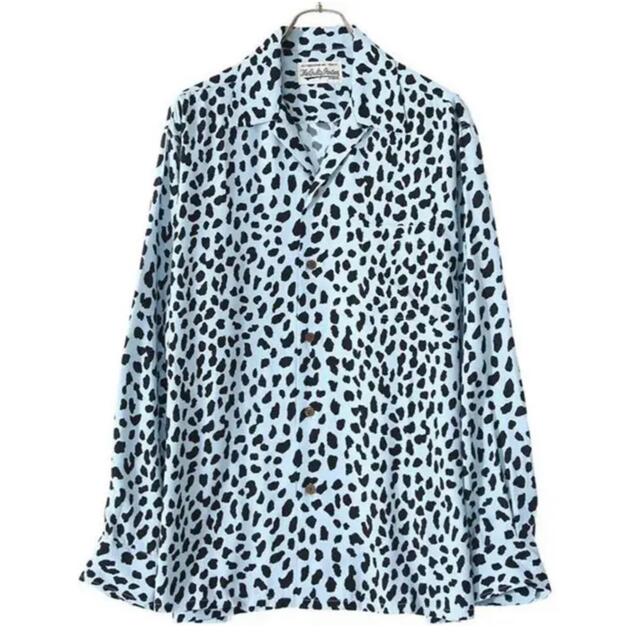 WACKO MARIA(ワコマリア)のWACKO MARIA HAWAIAN SHIRT  L-BLUE 21FW メンズのトップス(シャツ)の商品写真