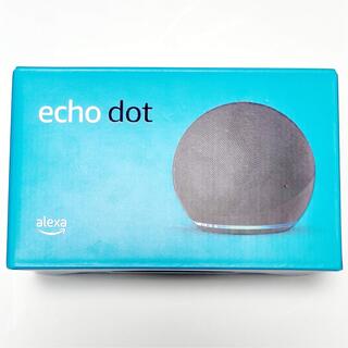 エコー(ECHO)の【新品未開封】Echo Dot 第4世代 チャコール  with Alexa(スピーカー)