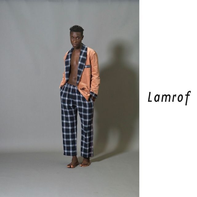 【新品未使用‼️】LAMROF　バッファローチェック柄 LONG PANTS