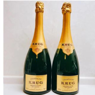 クリュッグ(Krug)のシャンパン　クリュッグ　750ml  2本(シャンパン/スパークリングワイン)