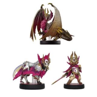 ニンテンドウ(任天堂)の3種セット amiibo モンスターハンターライズ:サンブレイク メル・ゼナ(その他)