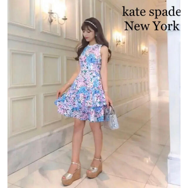 から厳選した kate spade SATURDAY ノースリーブ ペイントアート